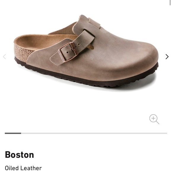 oiled leather boston birkenstocks - Picture 1 of 4